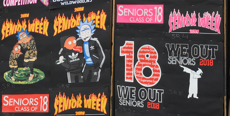 Illustration for article titled Let’s Remember The Wildwood Boardwalk T-Shirts Of Summer 2018